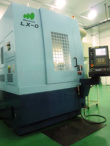 High speed machining center